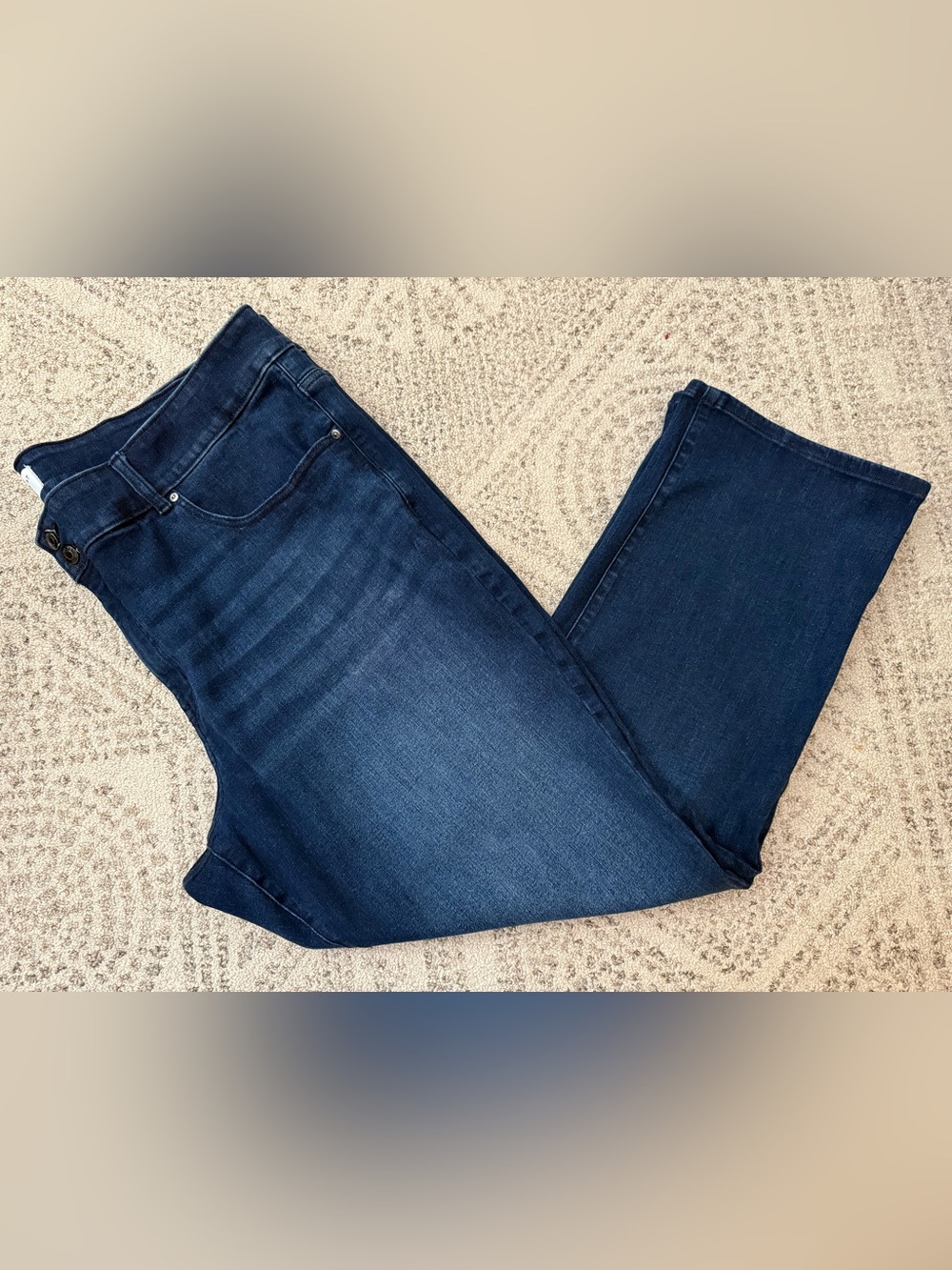 Lane Bryant High Rise Tighter Tummy Straight Leg Jeans Sz 26